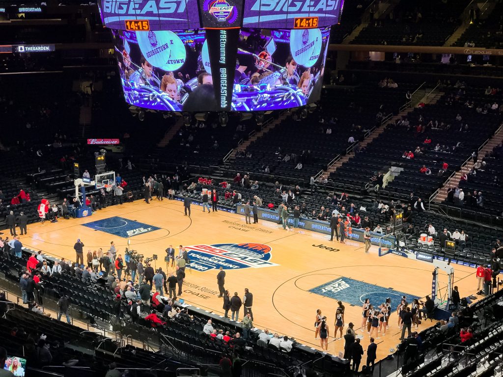 Basket i Madison Square Garden